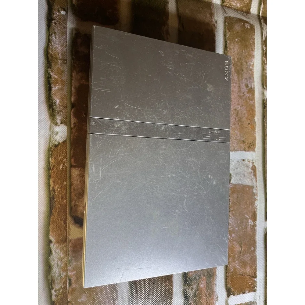 ps2 slim silver console only Parts Or Repair